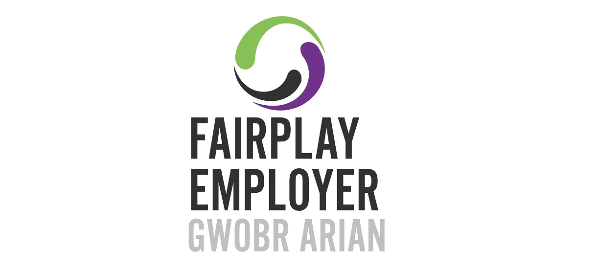 Bathodyn Cyflogwr Chwarae Teg - Gwobr Arian