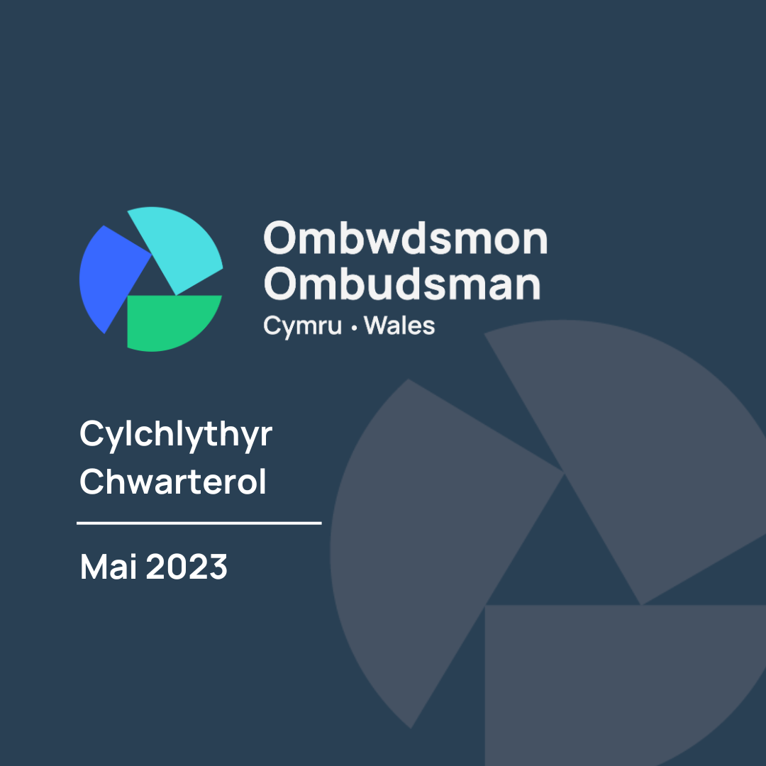 Clawr ein cylchlythyr chwarterol mai 2023