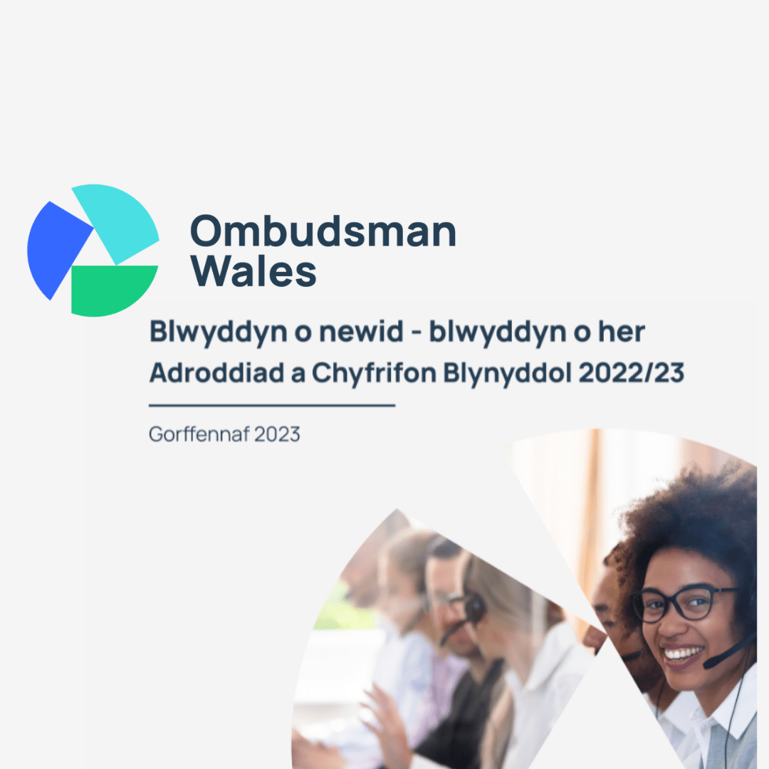 Clawr adroddiad blynyddol 2022/23