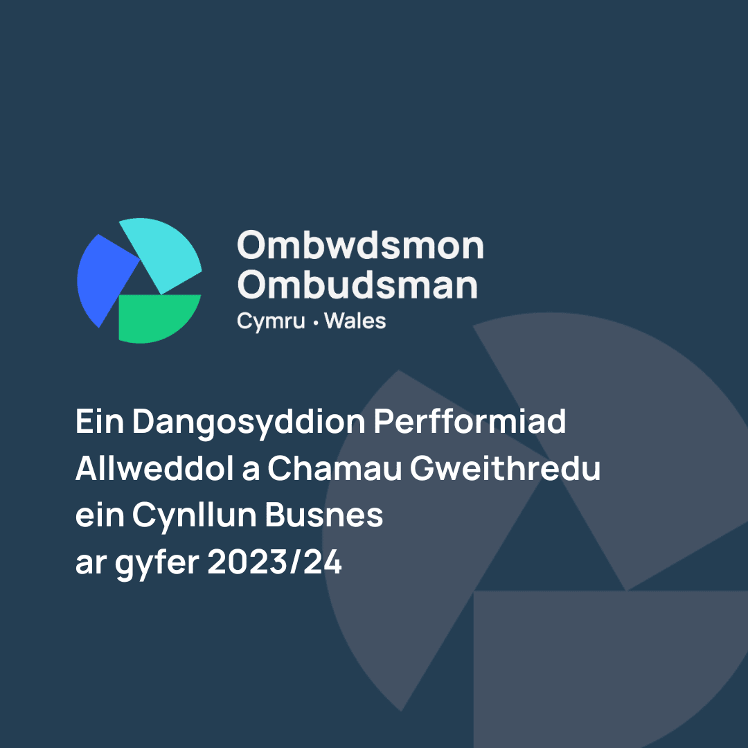 Clawr dangosyddion perfformiad allweddol a chamau gweithredu ein cynllun busnes 2023/24